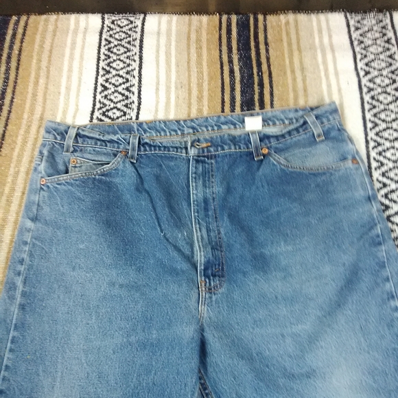 44/30 ORANGE TAB LEVI'S MENS VINTAGE STRAIGHT LEG - Picture 7 of 11